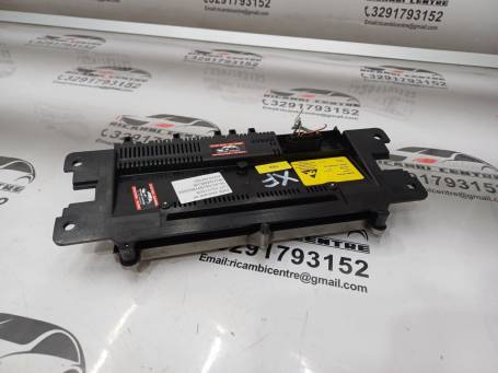 JAGUAR XF 2008 HEATING CLIMATE CONTROL PANEL 8X2318C858AE TE3