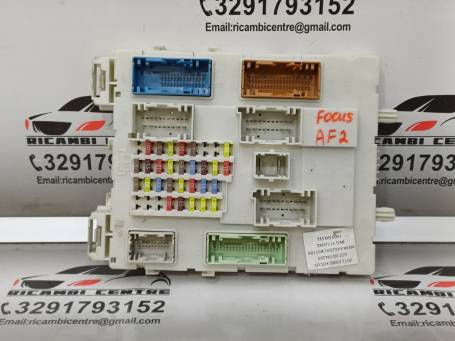 FUSE BOX CONTROL UNIT 1.6D 95KW 70CV FORD FOCUS 2012 BV6N14A073ER AF2