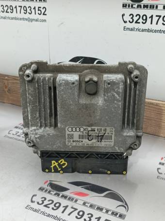  CENTRALINA MOTORE ECU AUDI A3 03L906018AB 0281016306 12360904 BF1 