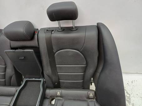 SET SEDILI IN PELLE NERO MERCEDES-BENZ C250 W205 2014 2AB3