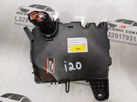 CENTRALINA SCATOLA PORTA FUSIBILI 1.2B 62Kw 84CV HYUNDAI I20 2016 91950C8200 AE5