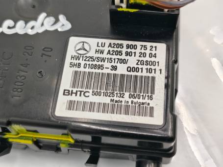 CENTRALINA COMANDO ARIA CLIMA A/C MERCEDES C200 W205 2016 A2059007521 AG1