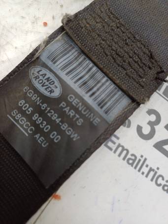 LAND ROVER FREELANDER 2 FRONT RH SEAT BELT 6G9N61294BGW WD3