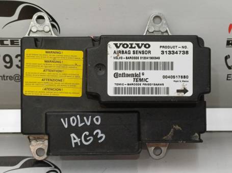 SRS AIRBAG MODULE CONTROL UNIT 1.6 D 120CV 100KW VOLVO C30 2012 31334738 AG3