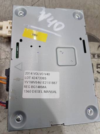 DAB MODULE CONTROL UNIT VOLVO V40 2014 31407195AA 31407195 31328586 XB1