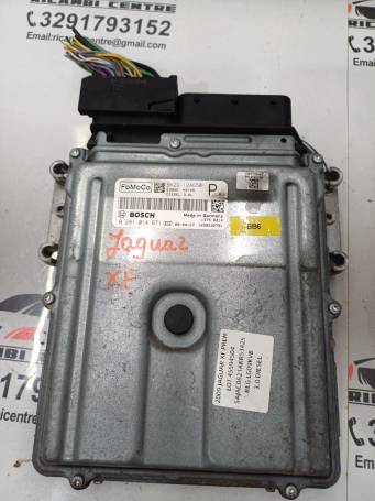 ENGINE CONTROL UNIT ECU JAGUAR XF (X250) 3.0L 306DT 9X2Q-12A650-PAD BB6