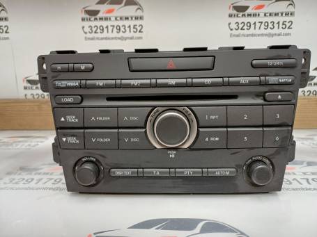  AUTORADIO LETTORE CD MAZDA CX7 CX-7 2010 EH6466ARX 14795237 EH6366AH0B A2