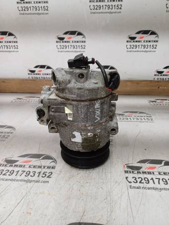 COMPRESSORE ARIA CONDIZIONATA VW/SEAT/SKODA 6Q0820808F 6Q0820803D C18‼