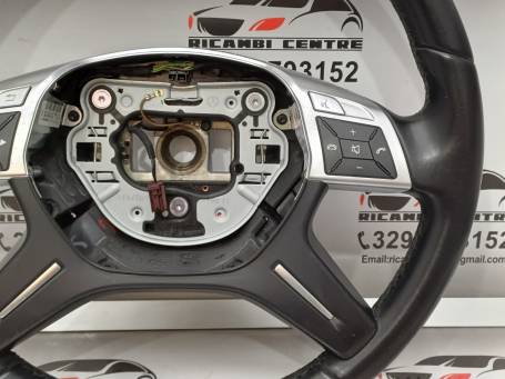 VOLANTE  MULTIFUNZIONE STERZO IN PELLE MERCEDES C220 2013 A2464605203 AA1