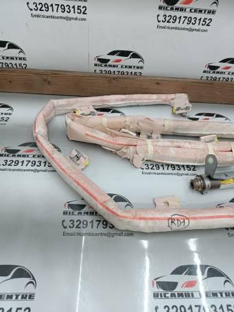 RIGHT SIDE CURTAIN AIRBAG VOLKSWAGEN SHARAN 2014 7N0880742 RD1